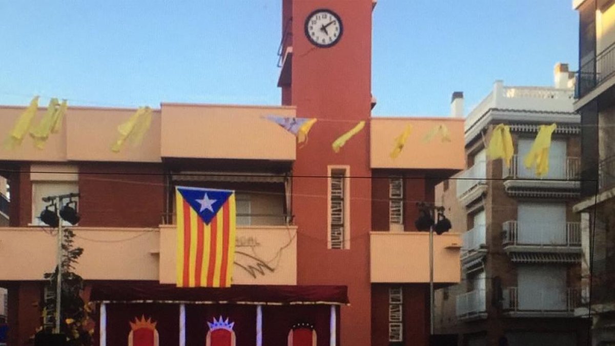 La estelada de la cual se queja C's.