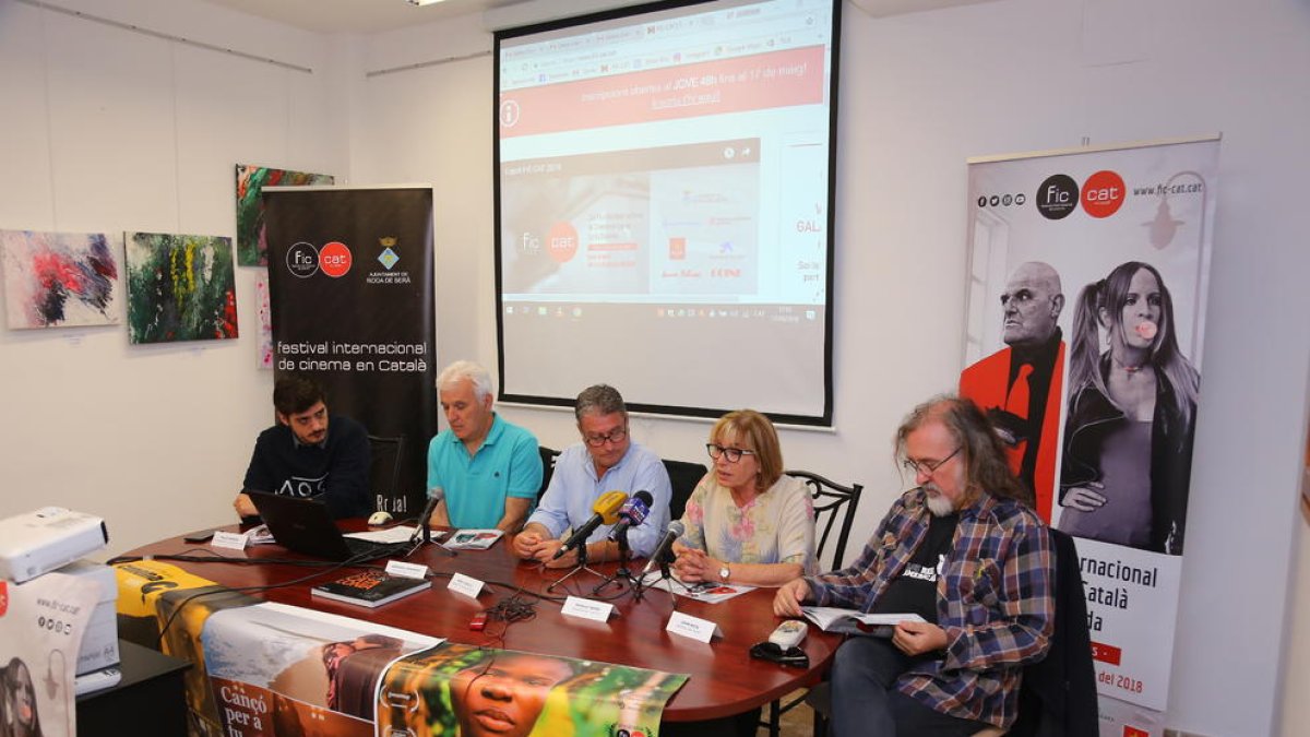 Imagen de la presentación de la undécima edición del FIC-CAT.