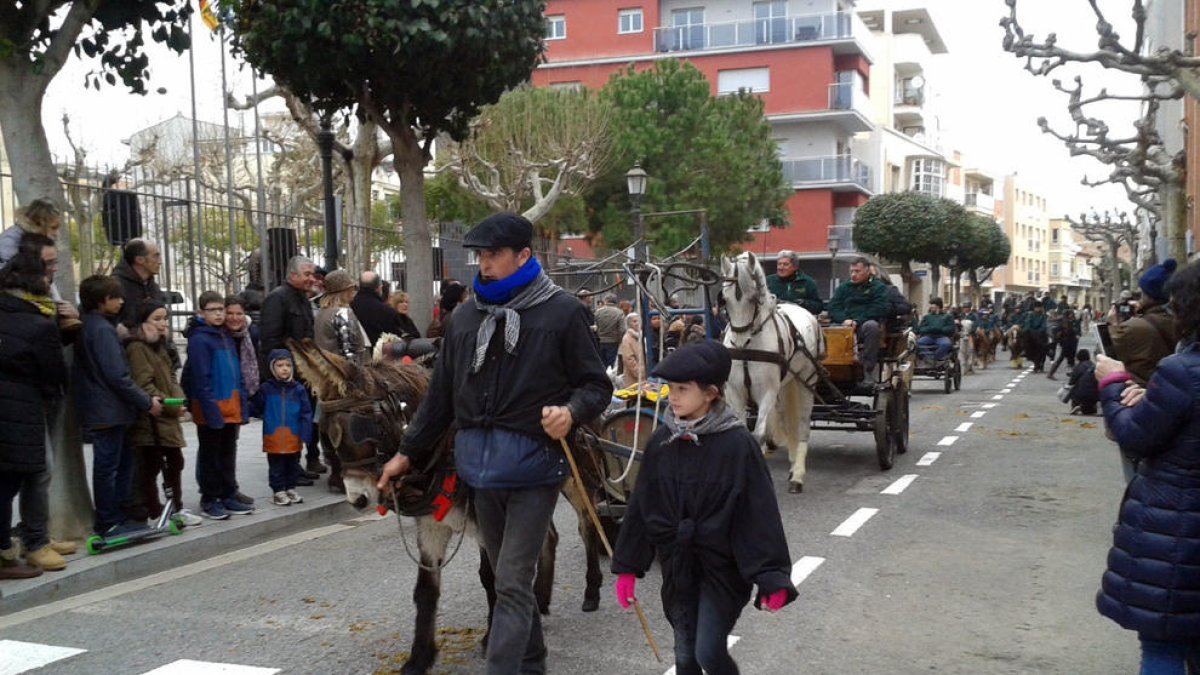 Imagen de la anterior edición de la fiesta tradicional de Sant Antoni de Cambrils.