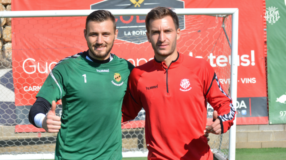 Stole Dimitrievski i Otar Kakabadze són dos dels futbolistes que més agraden a altres clubs dels jugadors de la plantilla del Nàstic.