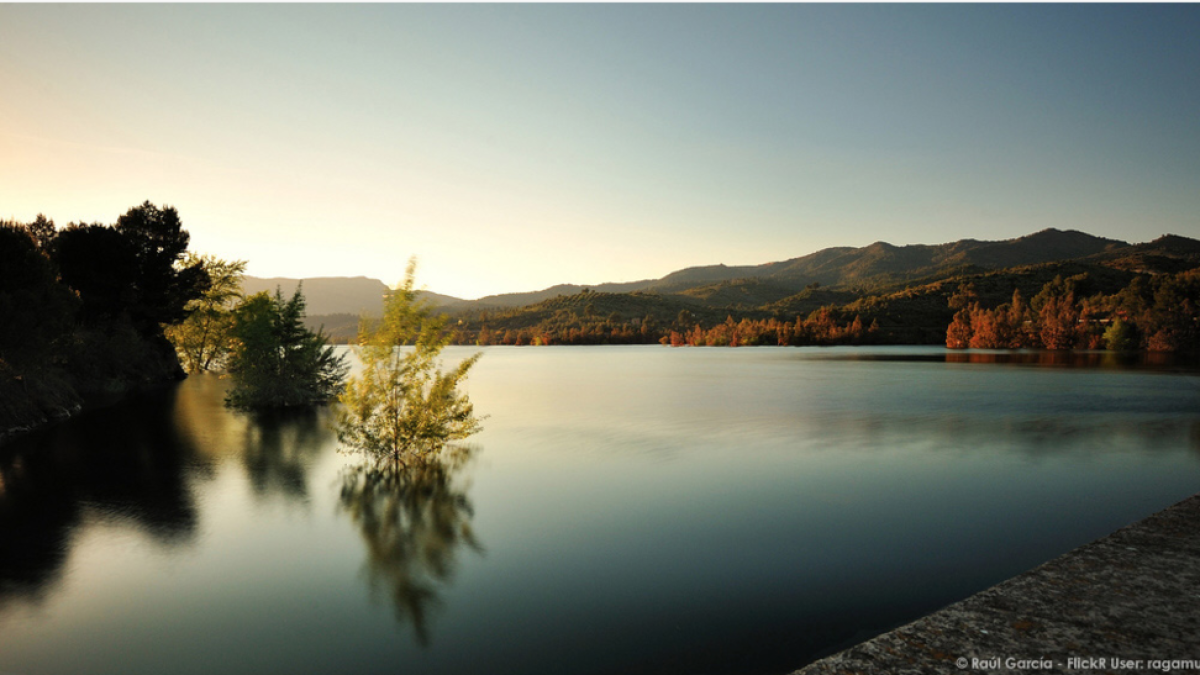 Pantano de Riudecanyes.