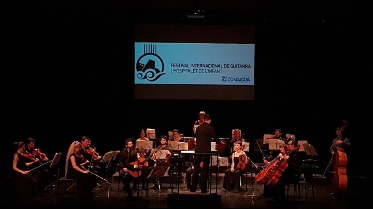 Imatge del concert de cloenda del Festival Internacional de Música de l'Hospitalet de l'Infant.
