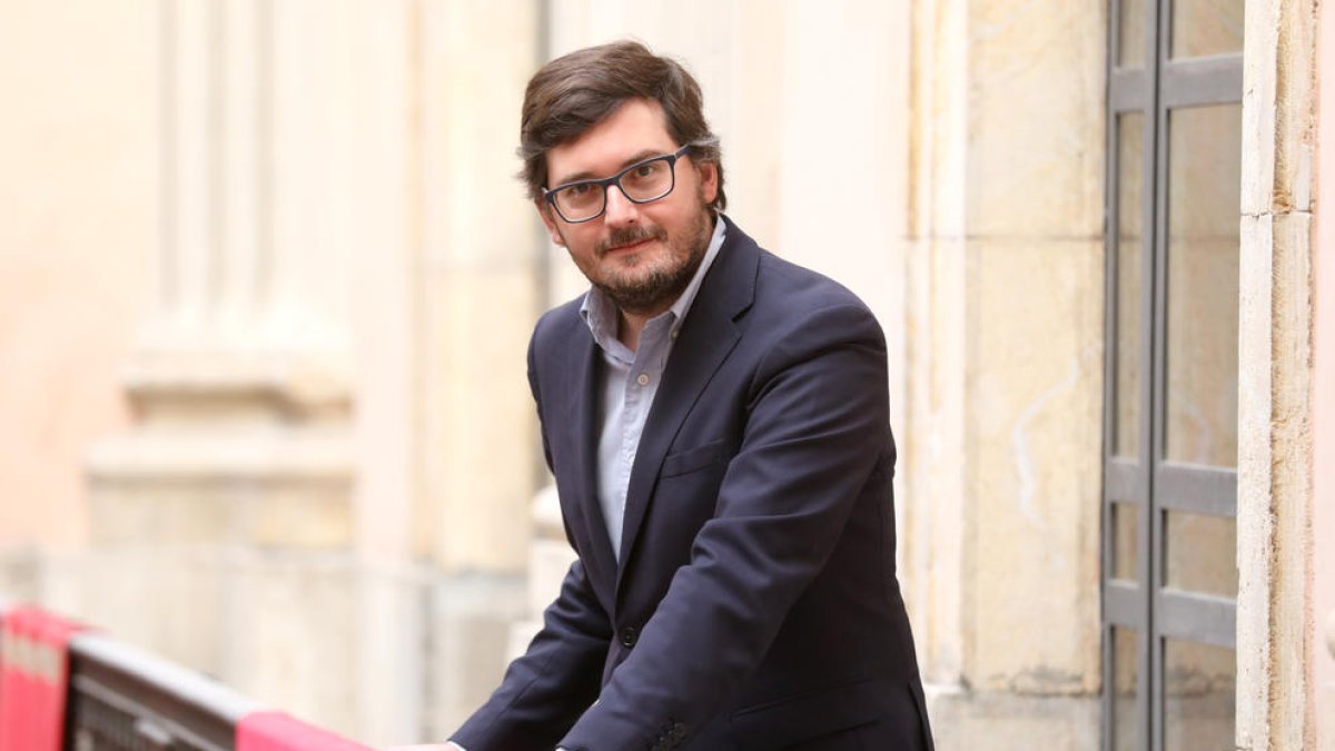 Javier Villamayor, comissionat dels Jocs Mediterranis i regidor de l'Ajuntament de Tarragona.