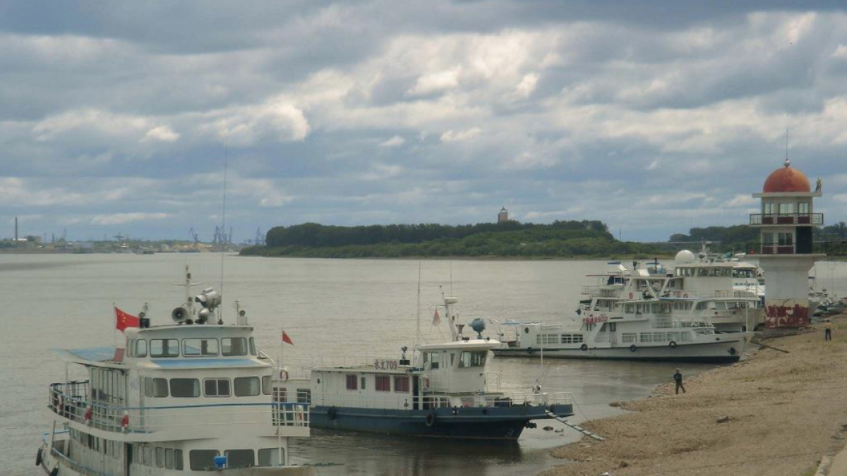 Imagen del río Amur donde tuvo lugar el hallazgo.