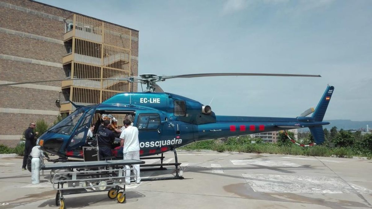 L'han localitzat amb l'helicòpter dels Mossos d'Esquadra