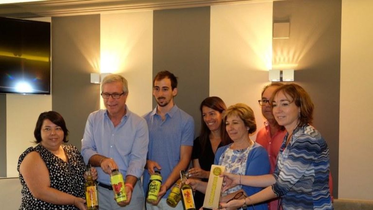 Imagen de archivo de la presentación de una d eles botellas conmemorativas de Chartreuse en Tarragona.