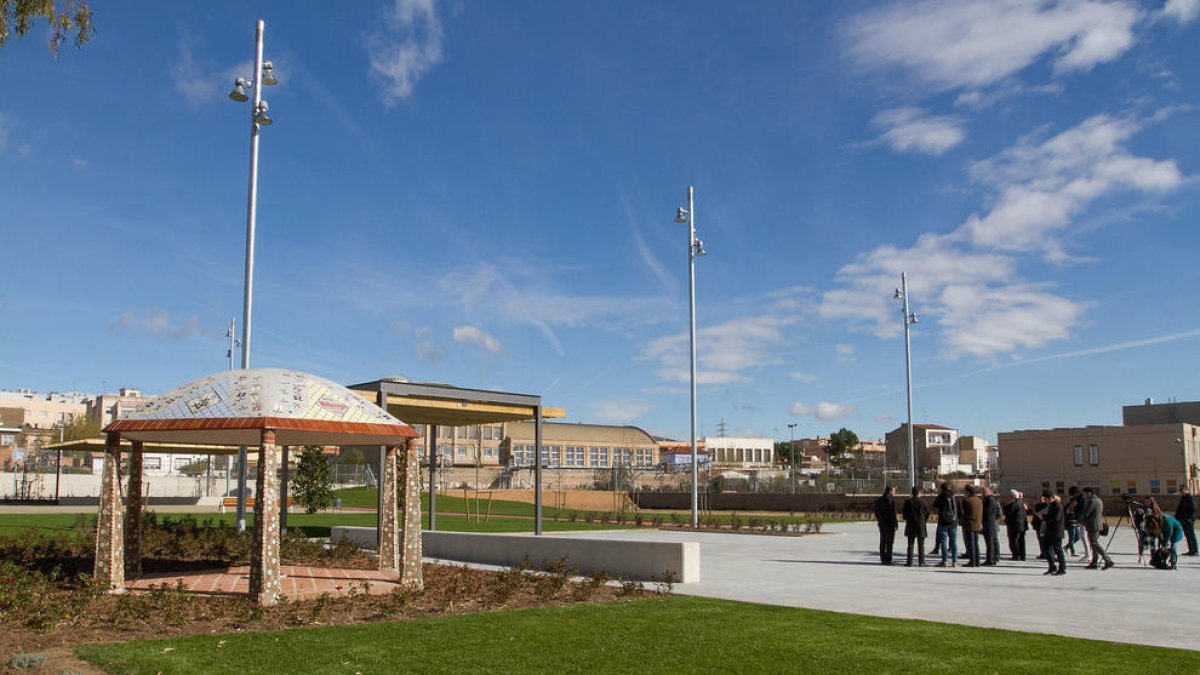 La inauguración del espacio verde con elementos deportivos tuvo lugar el pasado 27 de marzo.