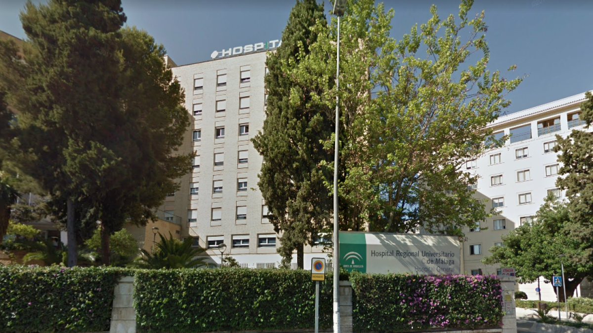 La víctima va ser traslladada a l'Hospital Regional de Málaga.