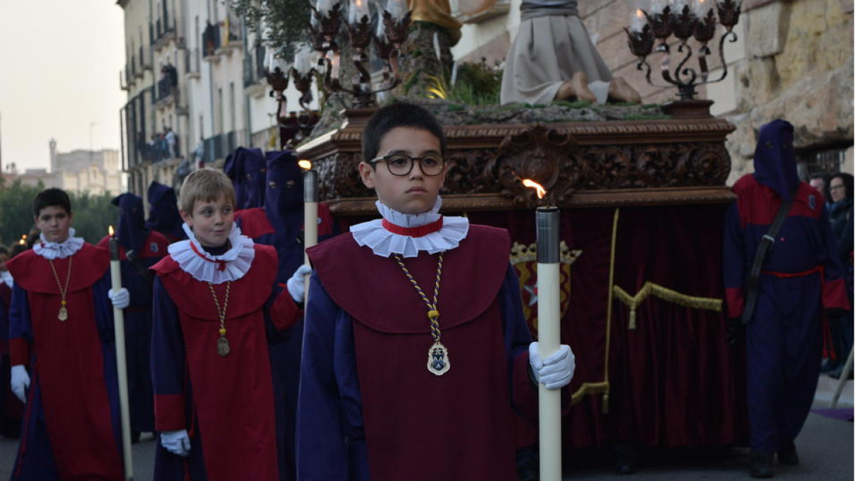 Imatge d'arxiu de la Processó del Sant Enterrament.