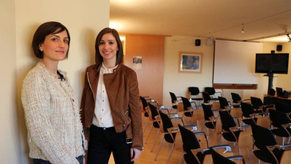 Elisabet Cerrato y Roser Casanova, las impulsoras de la empresa LitiGest.