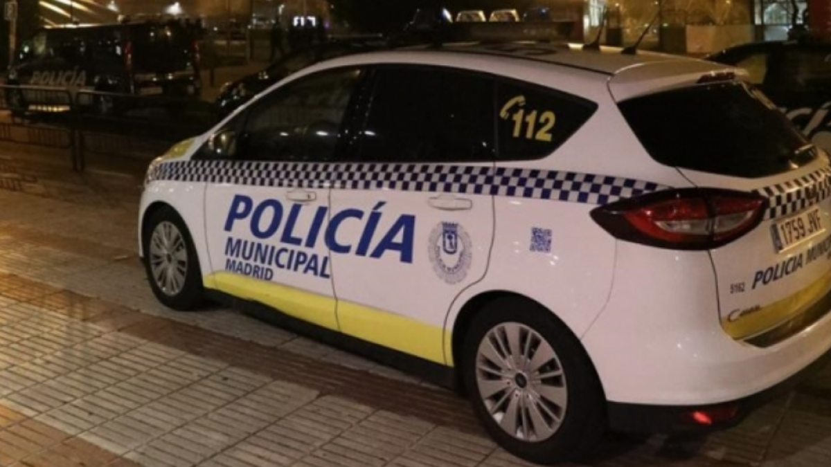 Imatge d'un vehicle oficial de la Policia Municipal de Madrid.