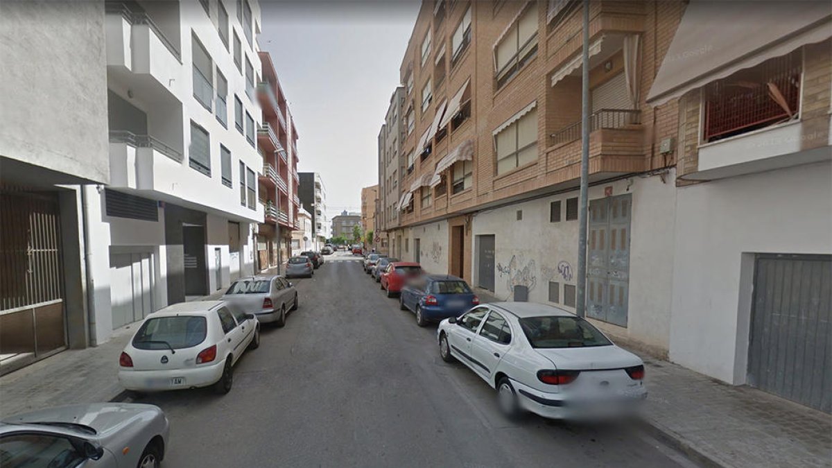 Carrer del Diplomàtic Cavanilles de BEnicarló.