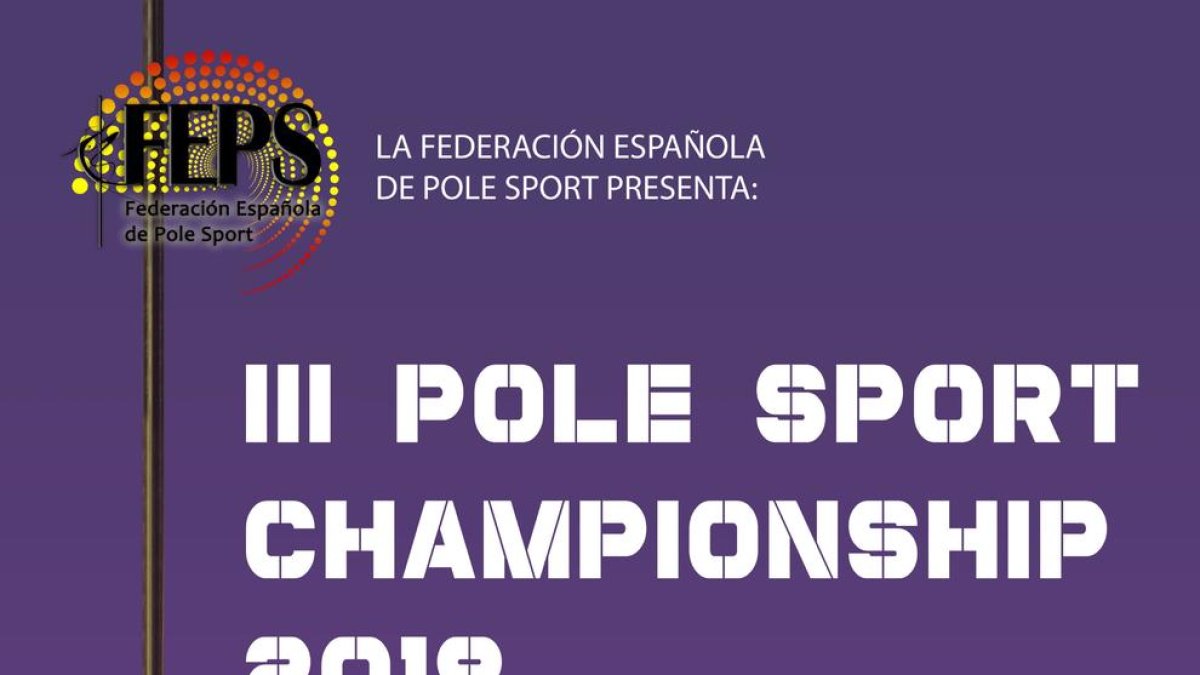 Cartell de la tercera edició de la Pole Sport Championship