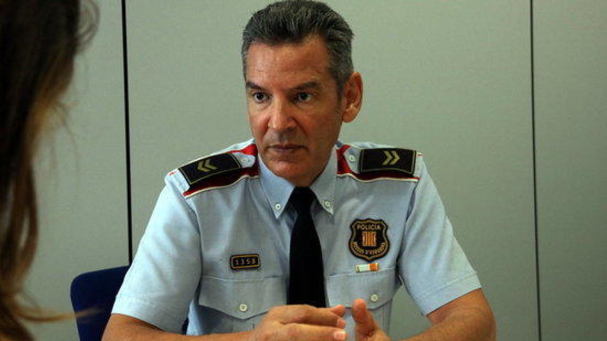 El sergent dels Mossos d'Esquadra Xavier Pérez, que va actuar a la Rambla el 17-A.