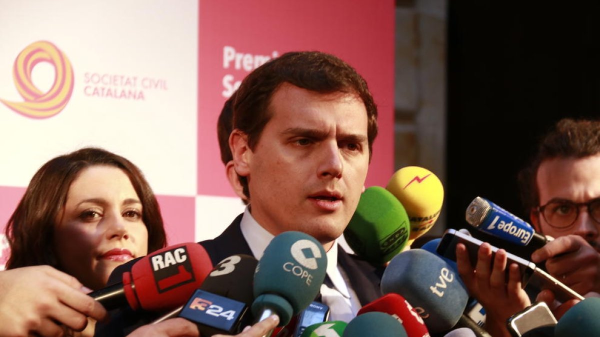 El presidente estatal de Cs, Albert Rivera.