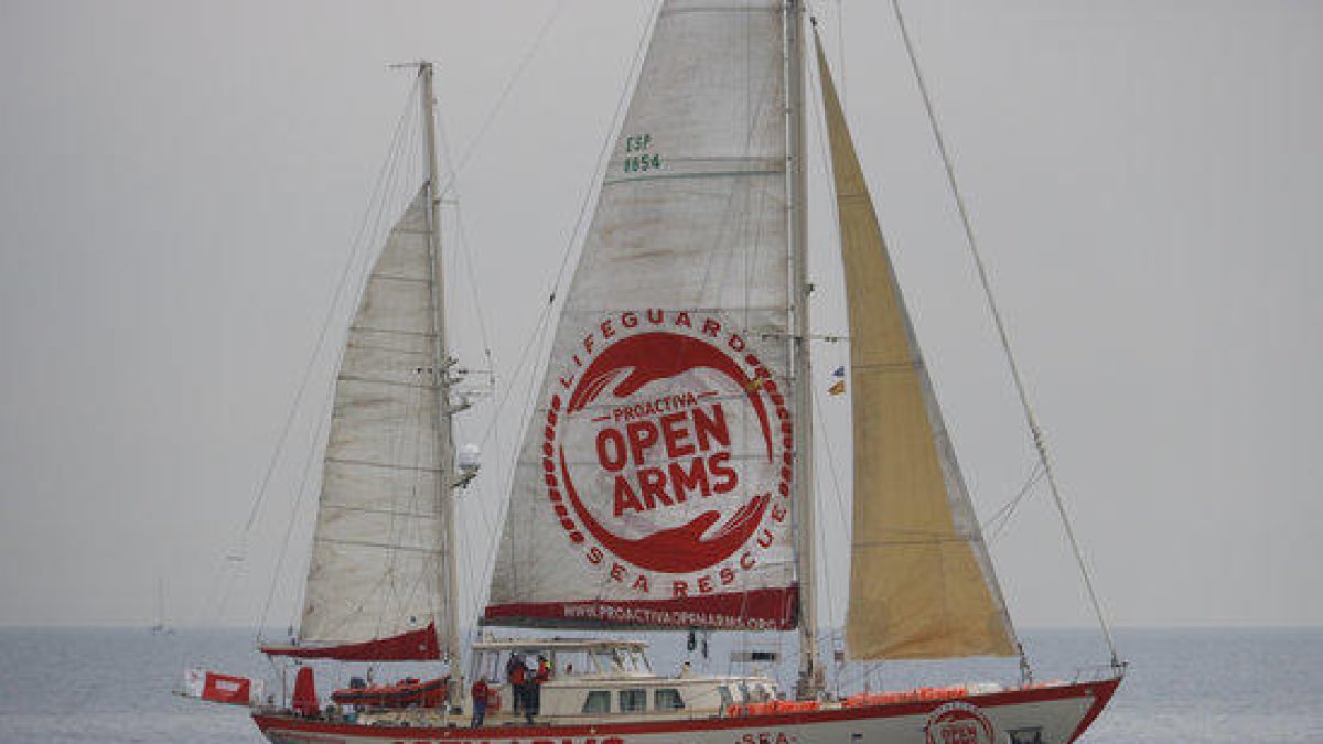 Imagen de archivo del barco de la ONG Proactiva Open Arms.