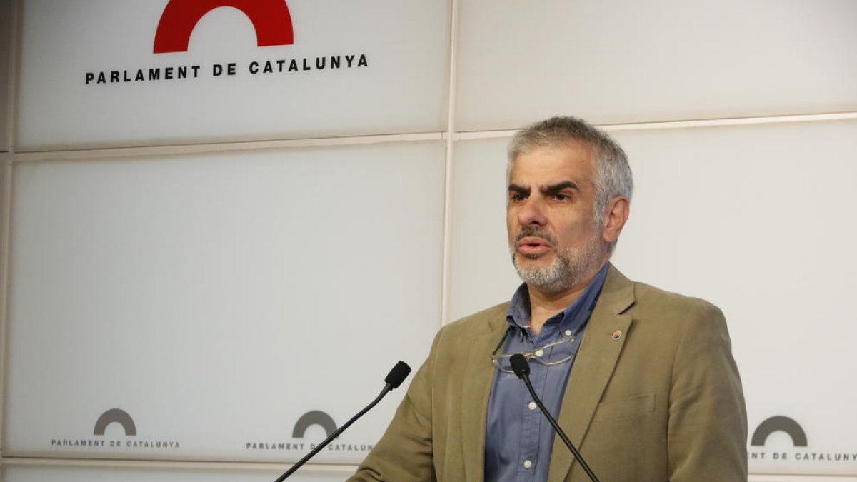 El portavoz de Cs, Carlos Carrizosa