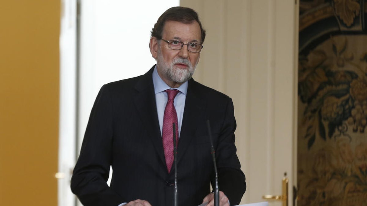Imatge d'arxiu del president del govern espanyol, Mariano Rajoy.