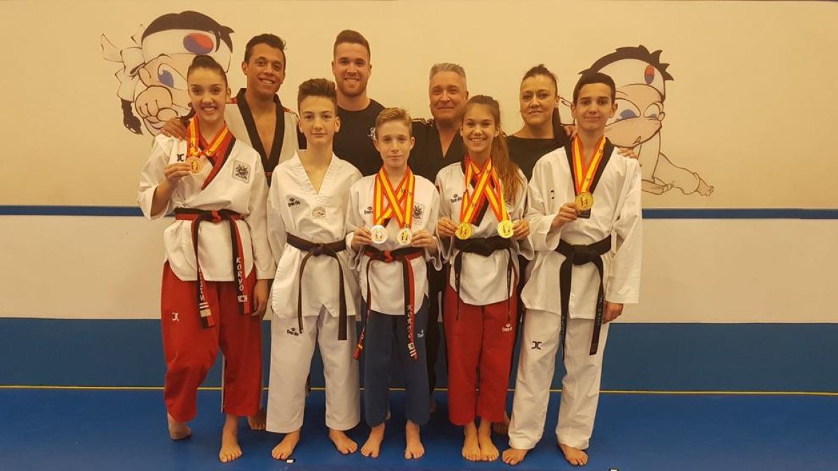 El Gym Koryo obtuvo varias medallas en el Open de España.