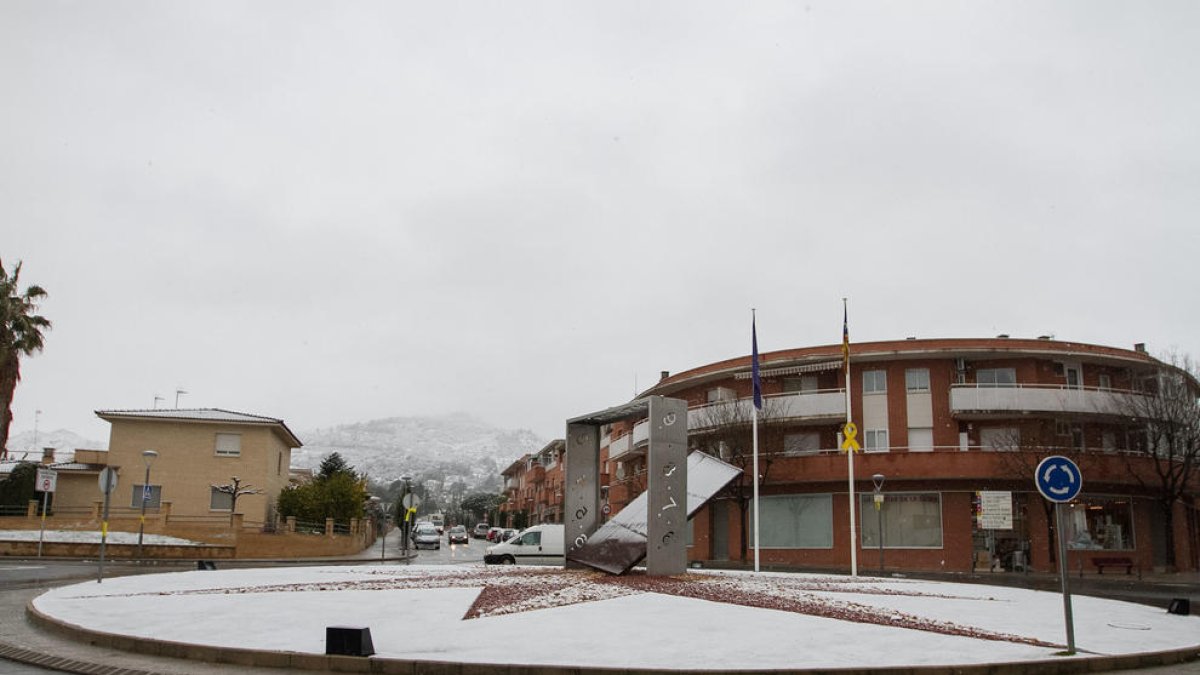 La Selva de Camp  és un dels municipis on la neu va agafar.