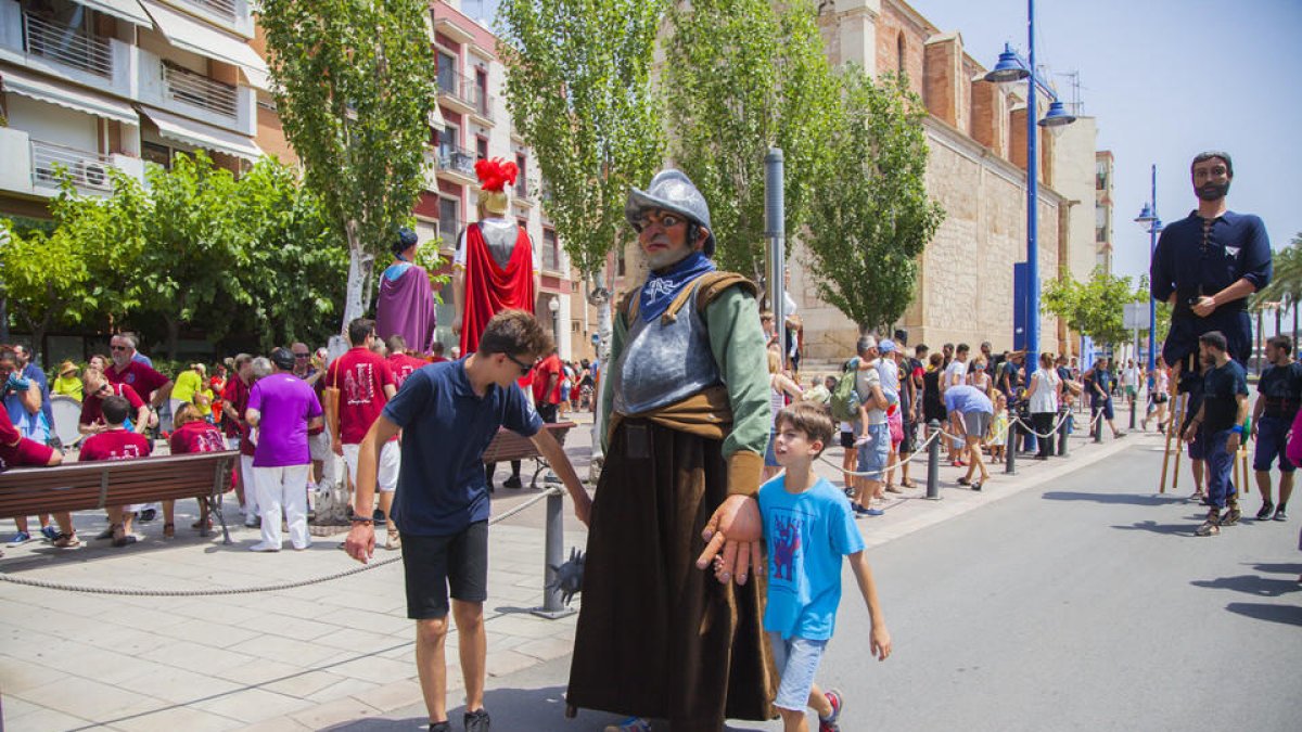 La Cercavila Gegantera celebrada ahir al matí