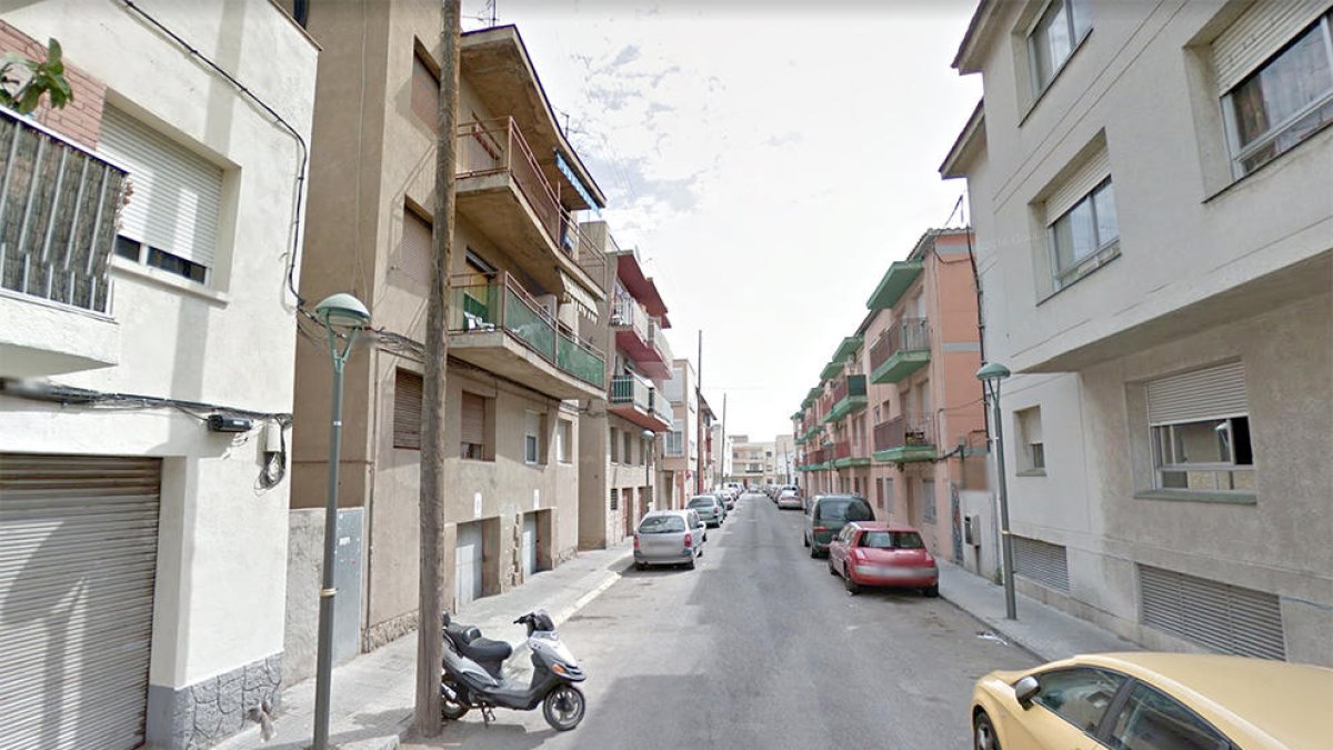 El incidente se ha producido en la calle Priorat de Torreforta.