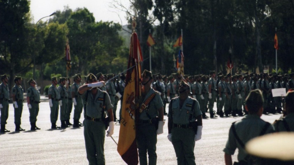 Imagen de archivo de la legión.