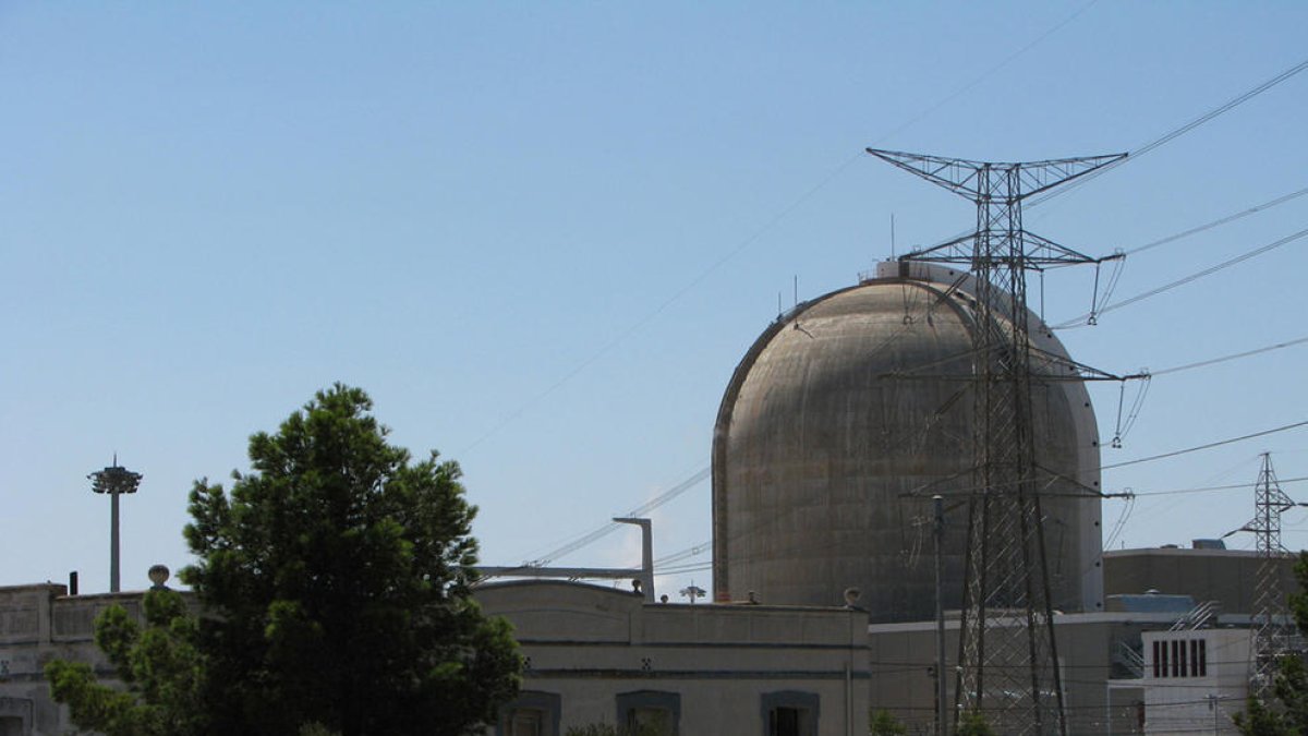 Imatge de la Central Nuclear Vandellòs II.