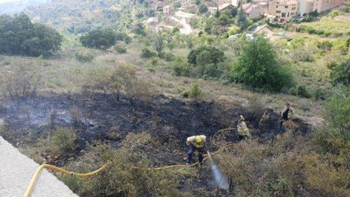 L'incendi ja està extingit