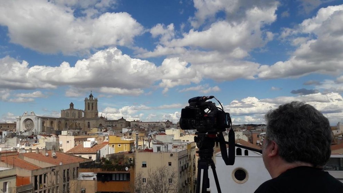 Imatge del programa que el magazín de la cadena France 5 La Quotidienne de la cadena 'France 5' va enregistrar a Tarragona.