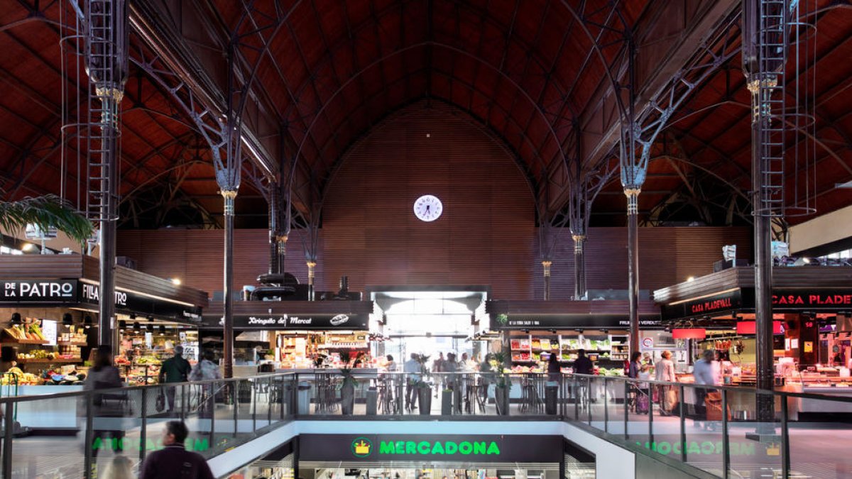 El Mercadona del Mercat Central de Tarragona.