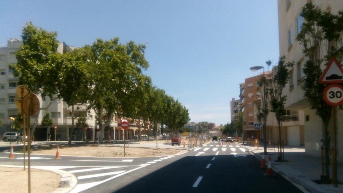 Con estas obras se ha eliminado la barrera arquitectónica que separaba los barrios de la Pallissa y el Eixample.