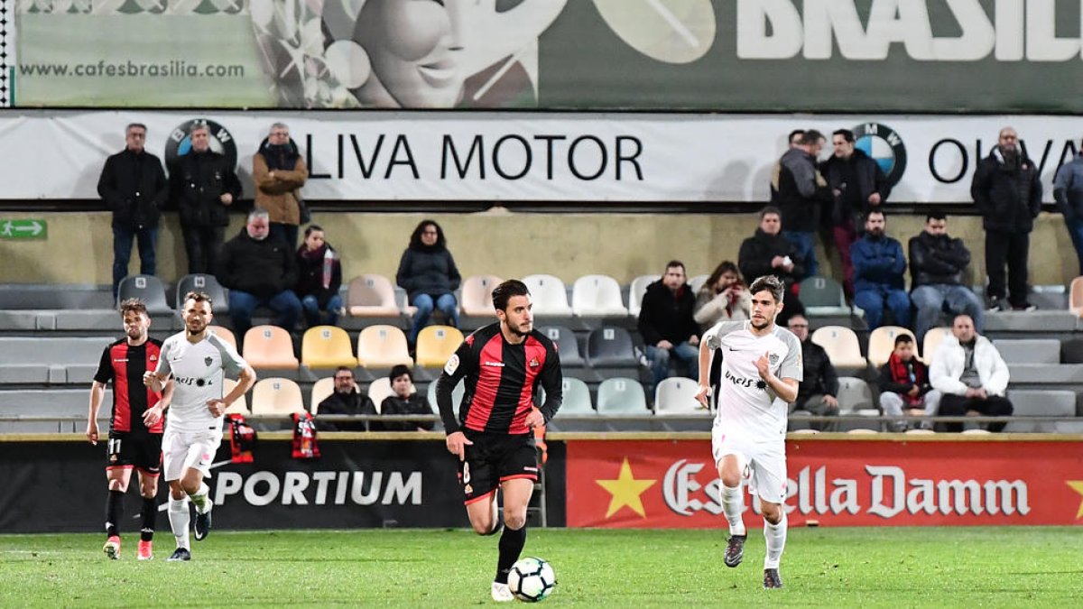 Raphael Guzzo estrenó titularidad en el partido del sábado contra el Almería.