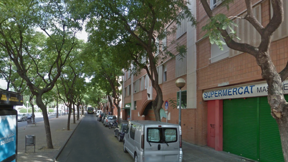 L'accident s'ha produït al carrer Mas Abelló, a l'alçada del número 20.