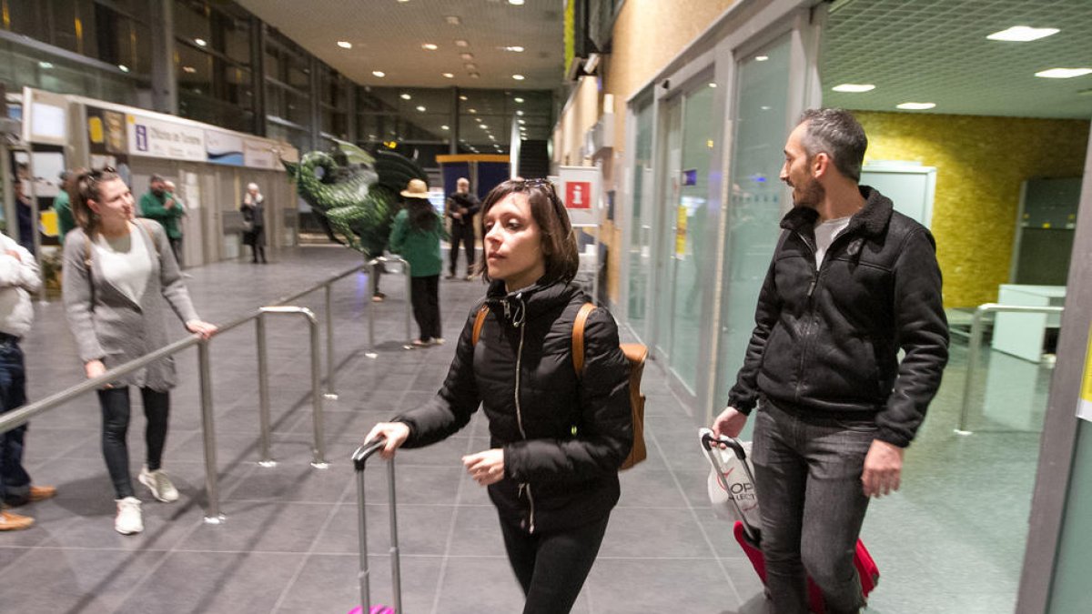 L'Aeroport ha rebut avui el vol amb què la companyia ha posat en marxa la seva operativa a Reus.