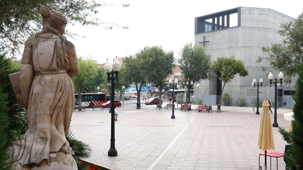 Imatge d'arxiu de la plaça de la Constitució de Bonavista.