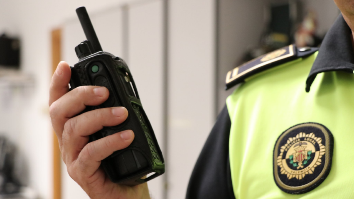 Imatge d'arxiu de la Policia Local de València.