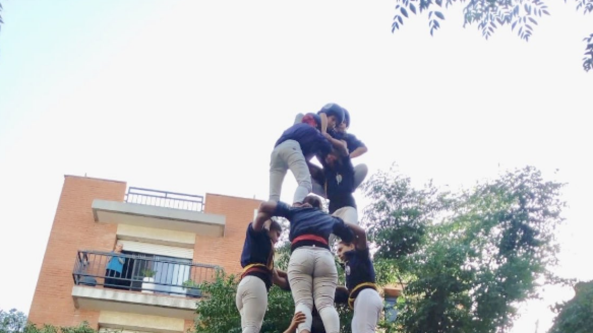 4de7 dels Xiquets del Serrallo a la diada de Sant Pere