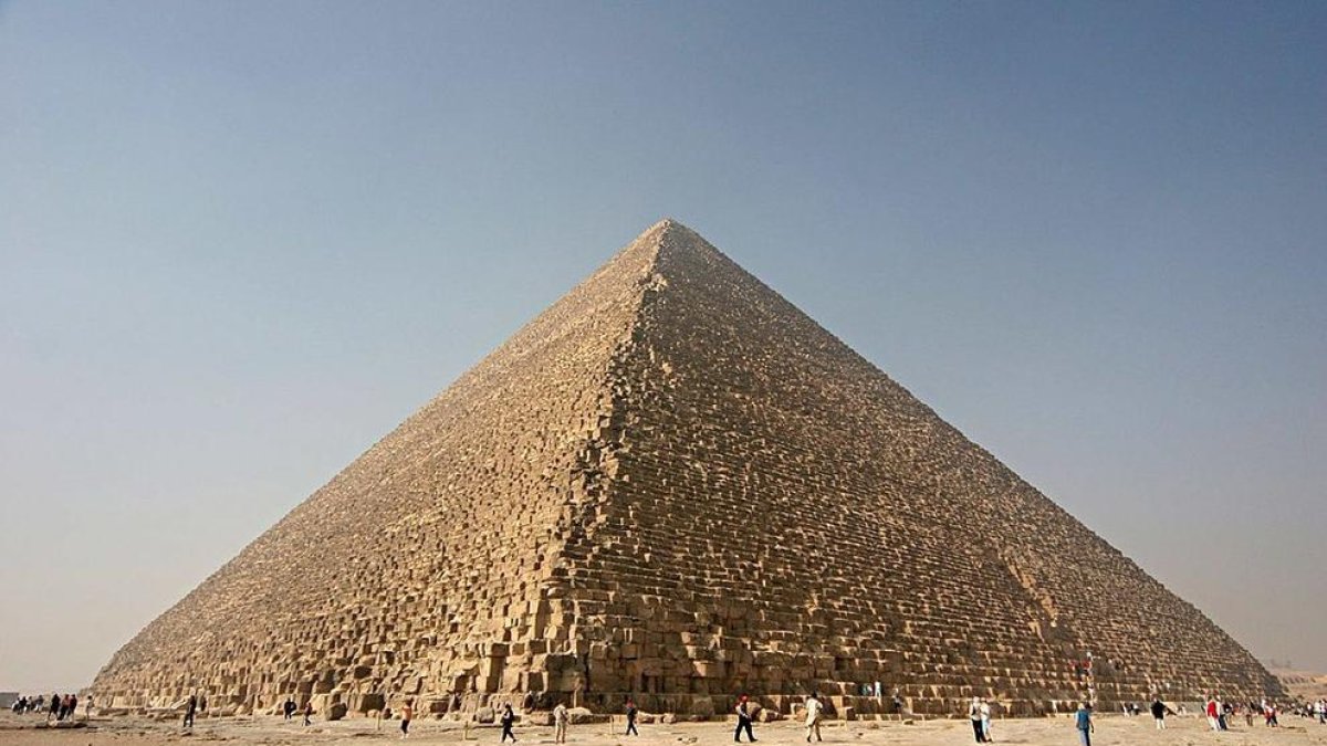 La pirámide de Kheops, en una imagen de archivo.