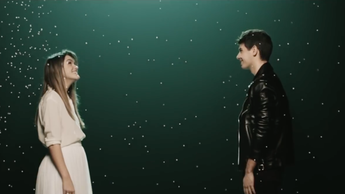 Imagen del videoclip 'Tú canción' de Amaia y Alfred.