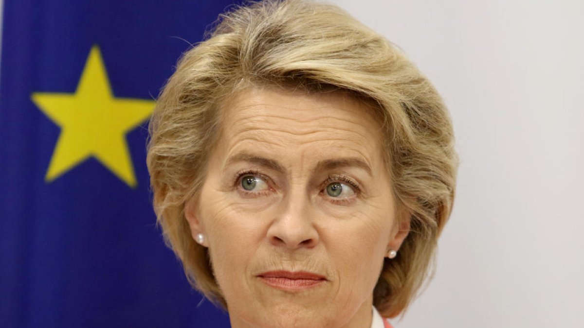 La candidata a la presidència de la Comissió Europea, Ursula von der Leyen, en una imatge d'arxiu.