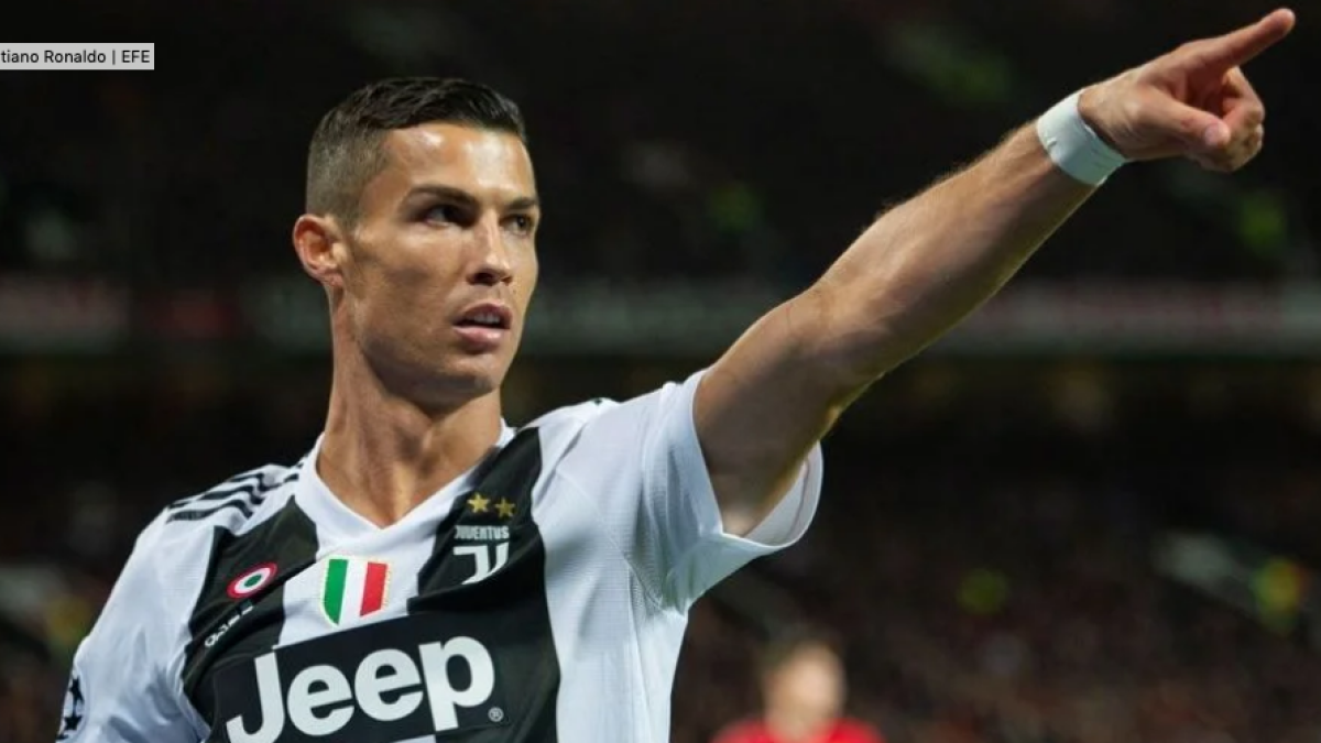 Cristiano Ronaldo, con la camiseta de la Juventus