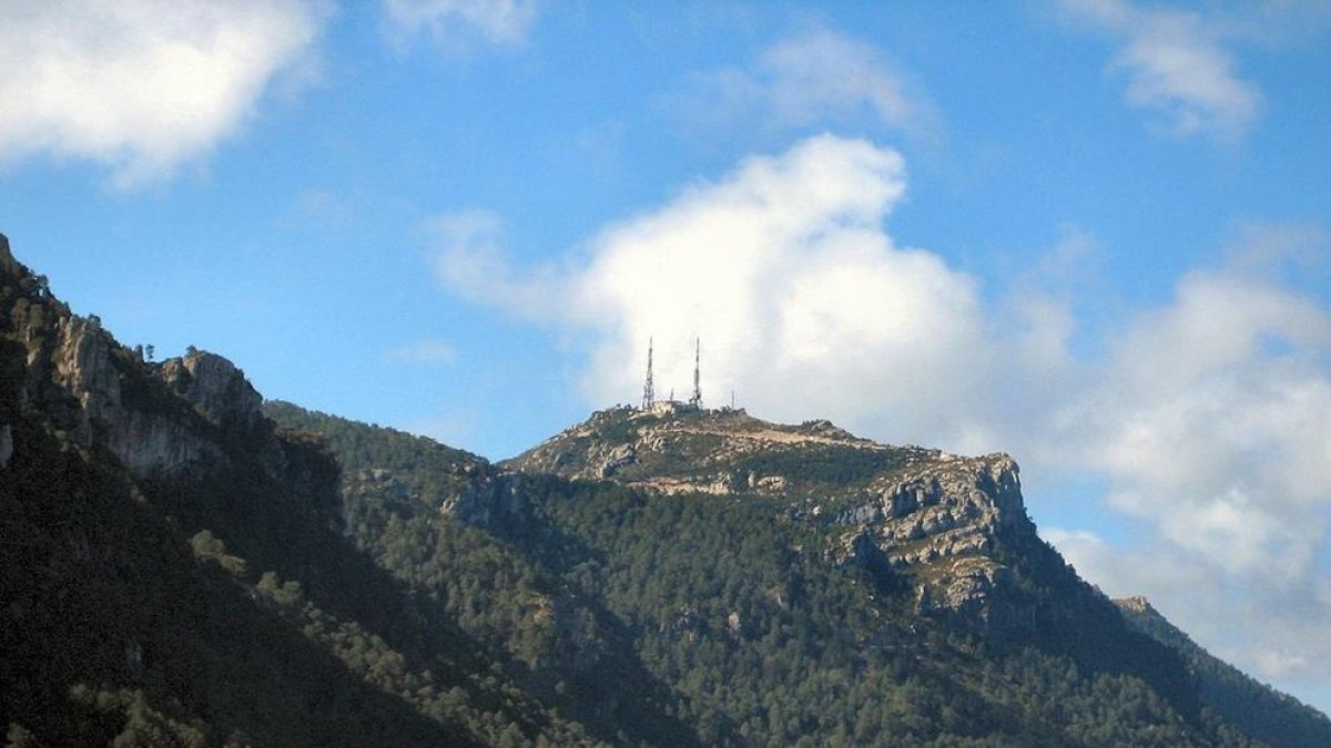 Imatge del Mont Caro dels Ports.