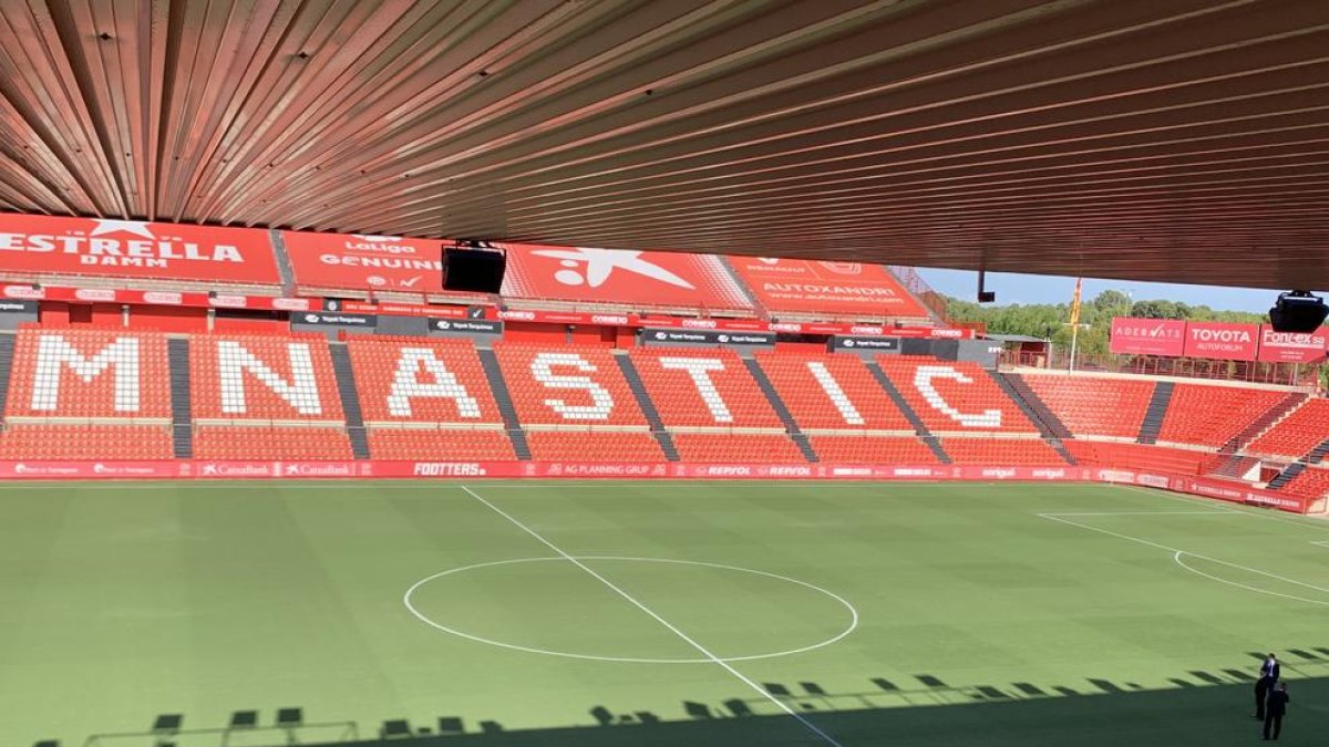 El Nou Estadi abans del partit