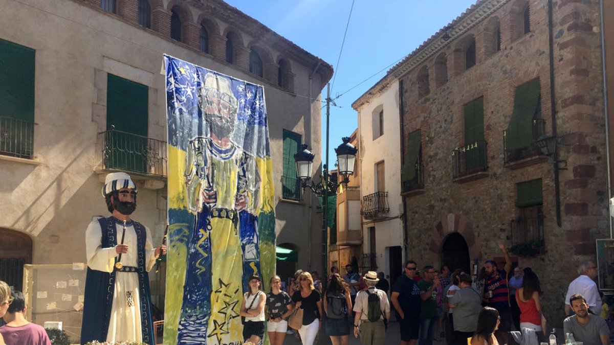 Montbrió del Camp se ha llenado de curiosos durante todo el fin de semana.