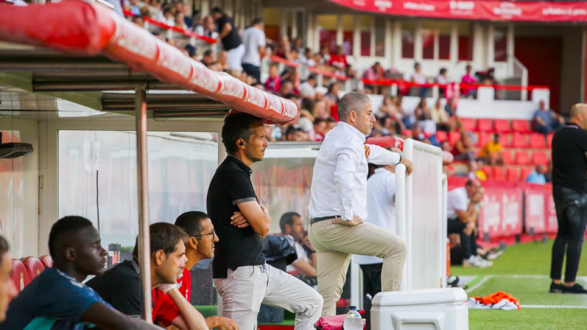 Xavi Bartolo no va entendre què estava succeint al camp.