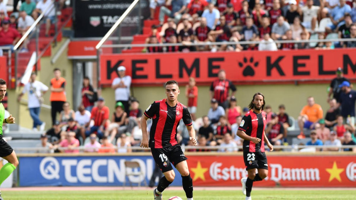Imagen del partido del domingo en el Estadio contra el Albacete.