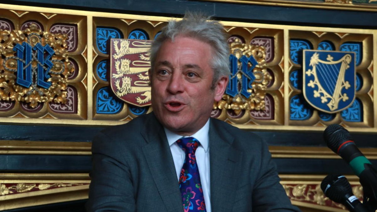 El president del parlament britànic, John Bercow, en una imatge d'arxiu.