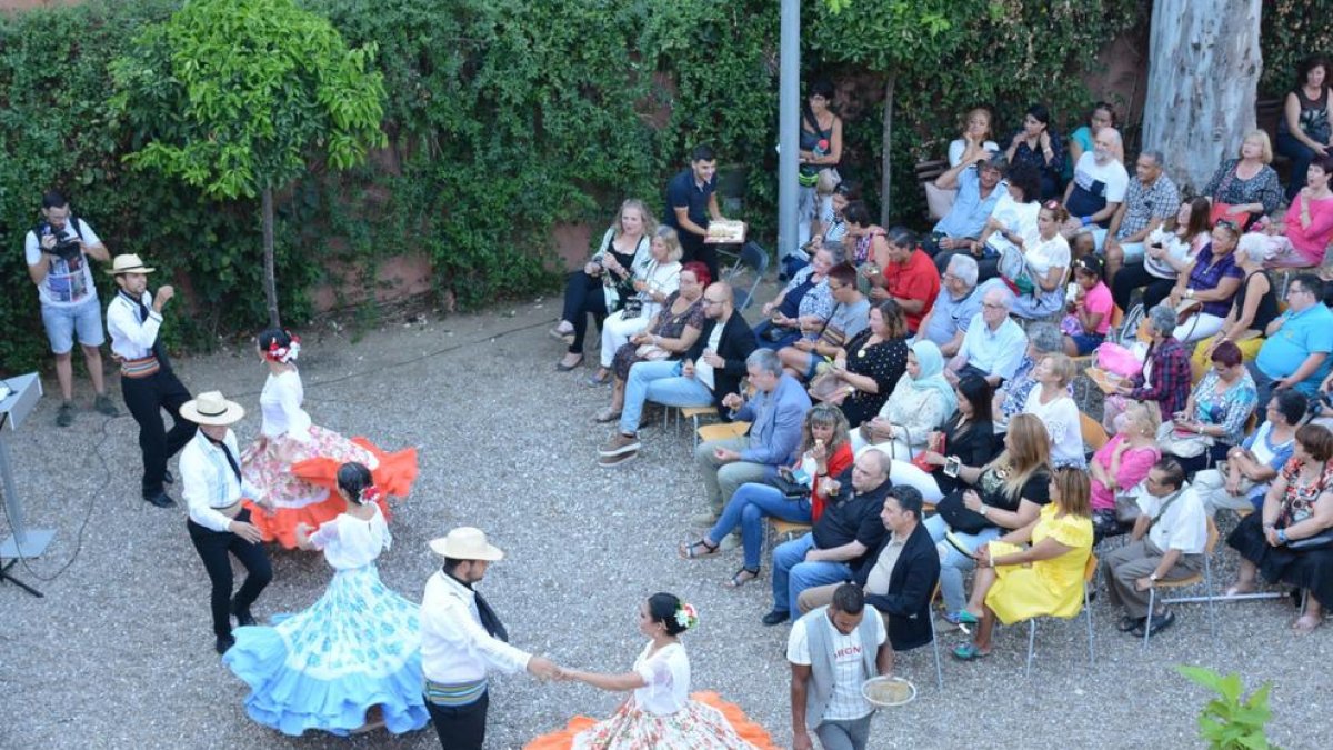 Imagen del acto del sábado en Casa Canals.