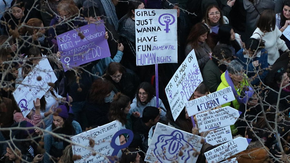 Imagen de archivo de una manifestación feminista
